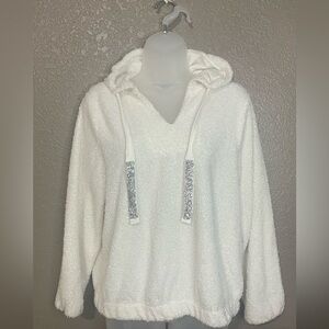 Adrienne Vittadini hooded pullover